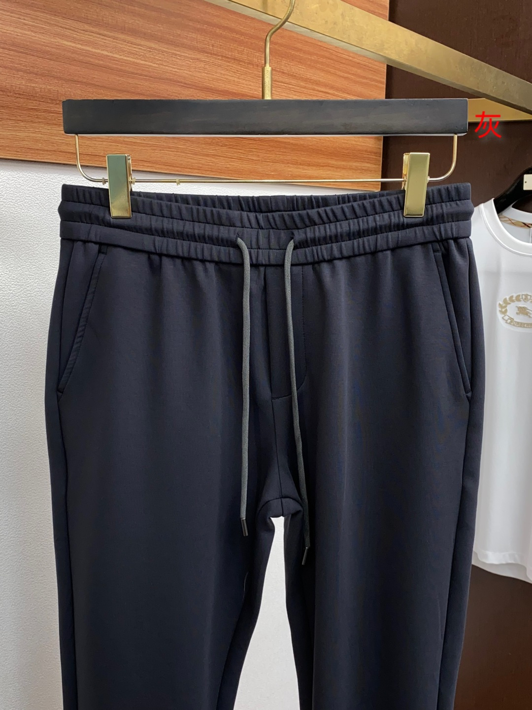罗意威 2025SS早秋冬新品 加厚纯棉面料男士运动休闲裤 每季必出的类型，无需质疑的热卖王牌单品，符合