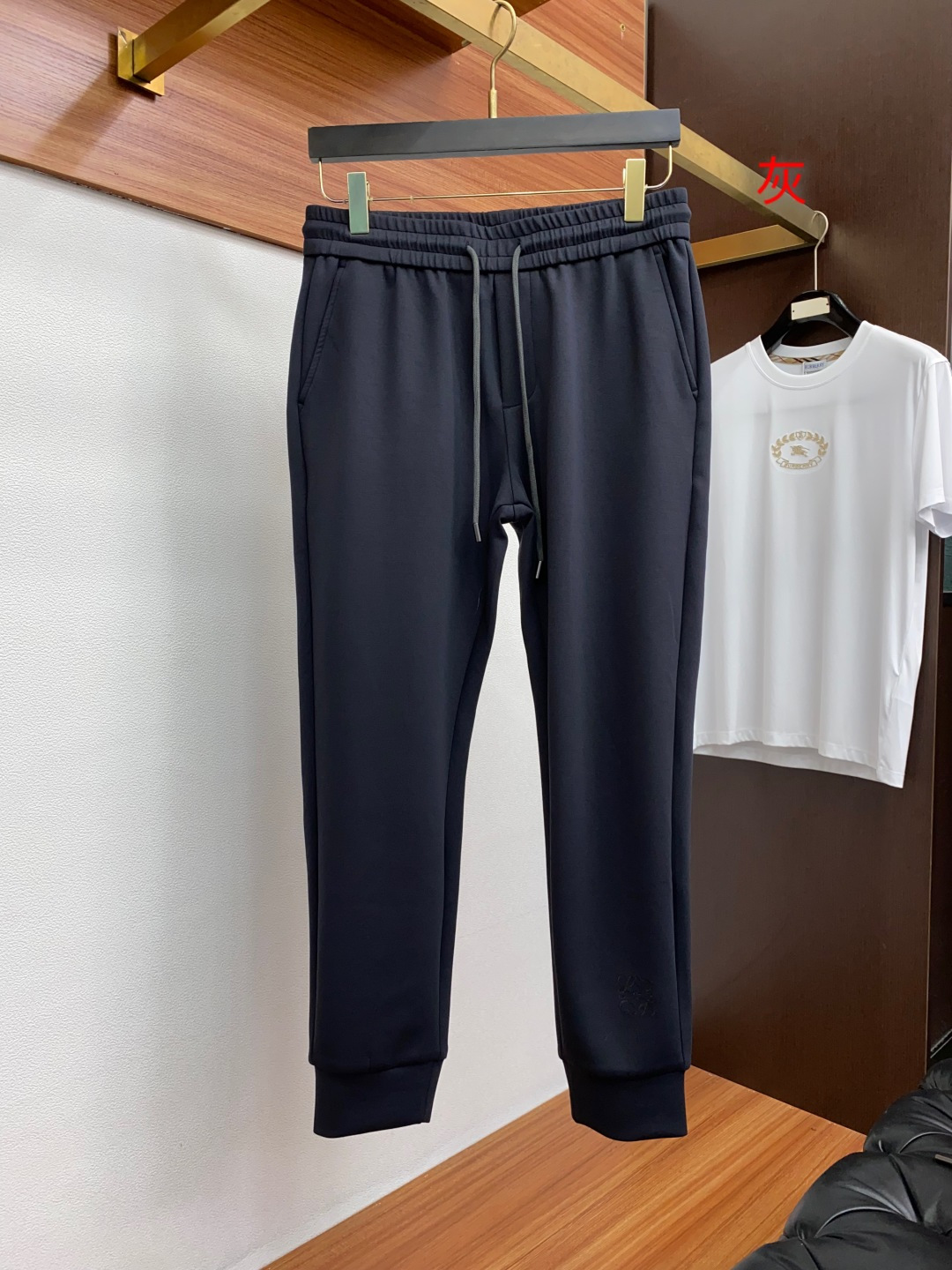 罗意威 2025SS早秋冬新品 加厚纯棉面料男士运动休闲裤 每季必出的类型，无需质疑的热卖王牌单品，符合
