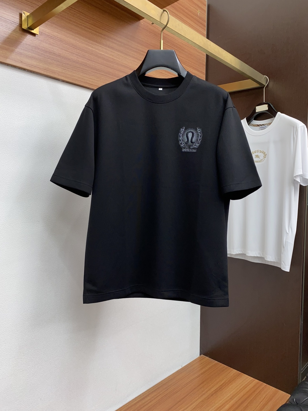 LULU 25秋冬家族男士高端简约圆领加厚空气棉短袖 卫衣，香港洋行渠道货，纯正血统品质，25年秋冬 新