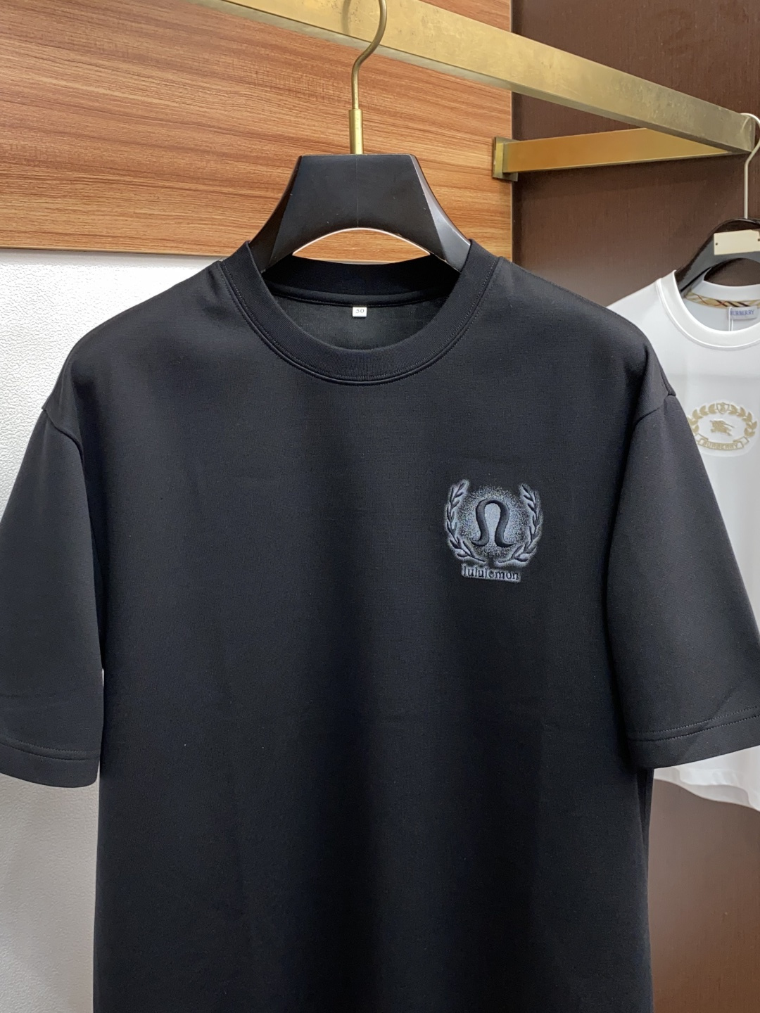 LULU 25秋冬家族男士高端简约圆领加厚空气棉短袖 卫衣，香港洋行渠道货，纯正血统品质，25年秋冬 新