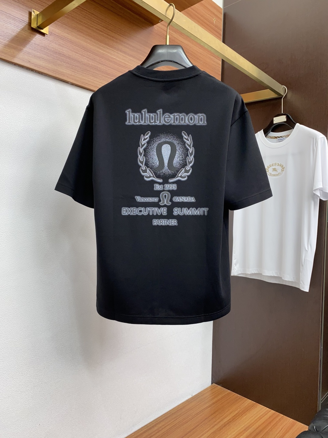 LULU 25秋冬家族男士高端简约圆领加厚空气棉短袖 卫衣，香港洋行渠道货，纯正血统品质，25年秋冬 新