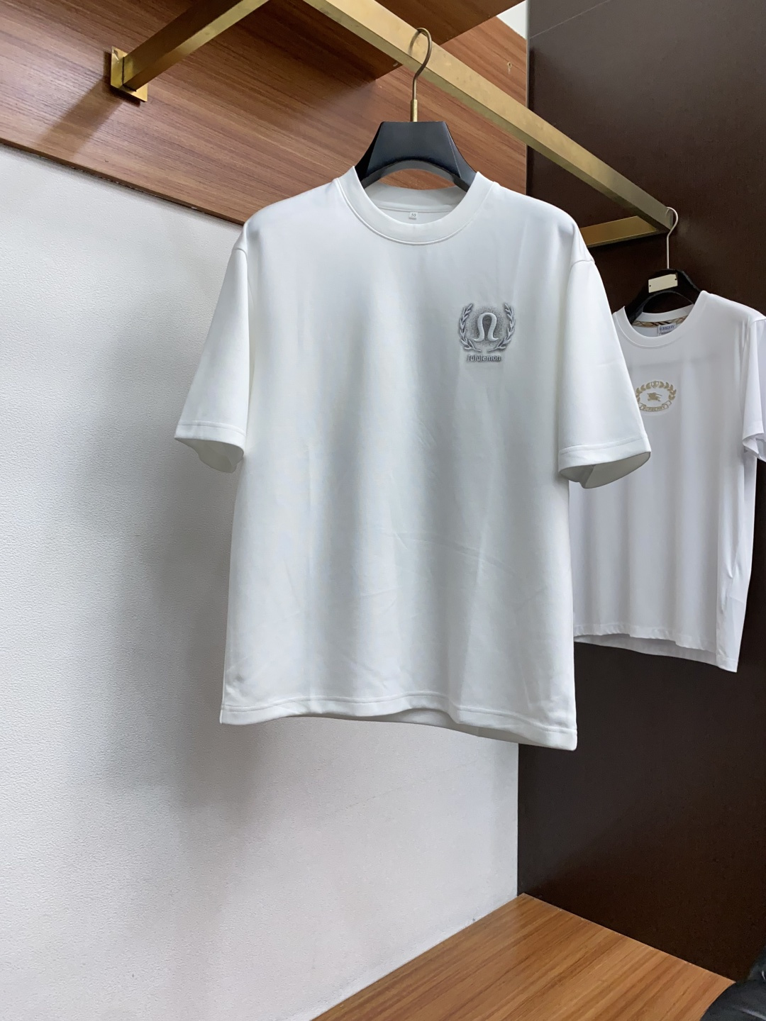 LULU 25秋冬家族男士高端简约圆领加厚空气棉短袖 卫衣，香港洋行渠道货，纯正血统品质，25年秋冬 新