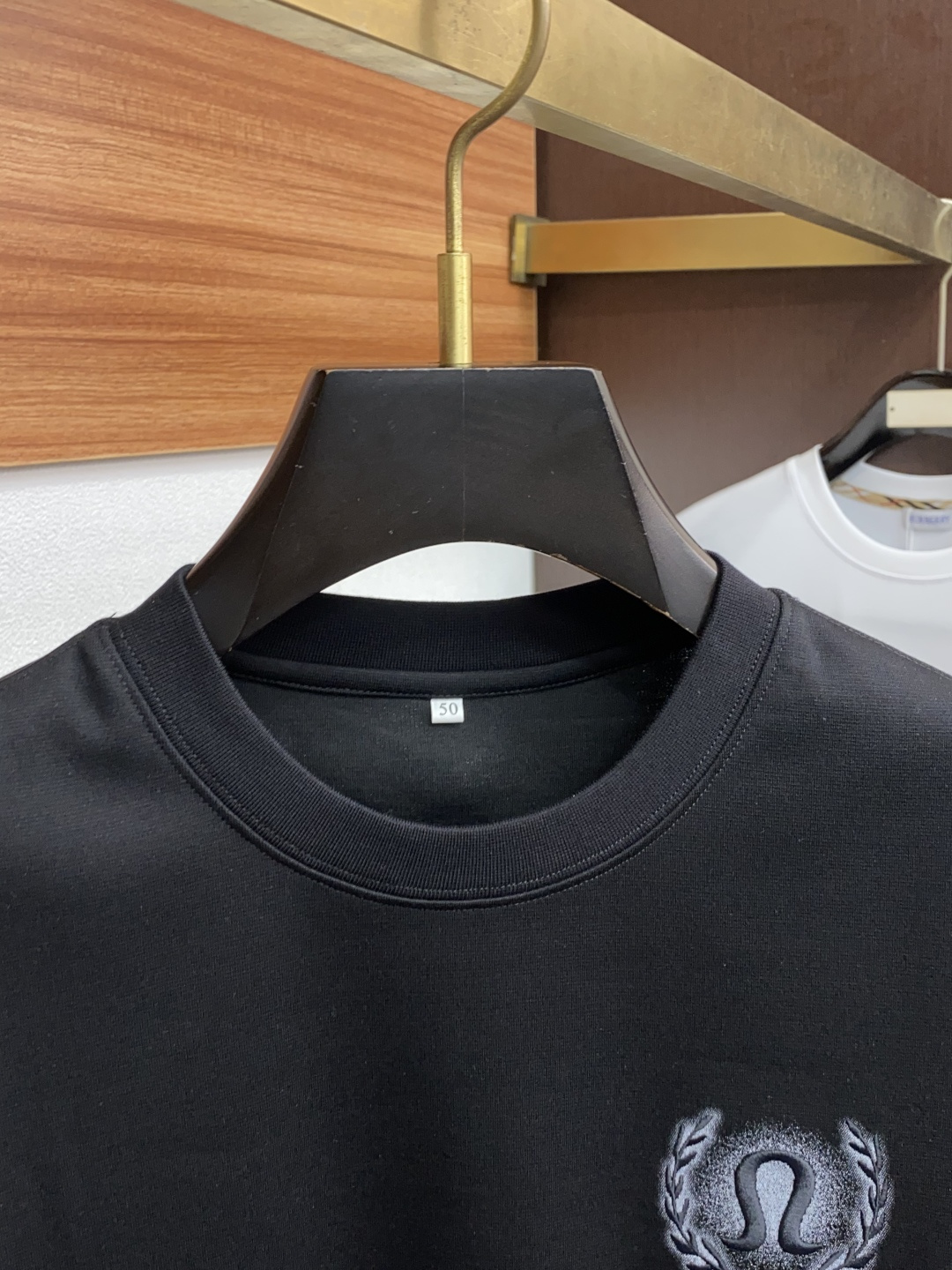 LULU 25秋冬家族男士高端简约圆领加厚空气棉短袖 卫衣，香港洋行渠道货，纯正血统品质，25年秋冬 新