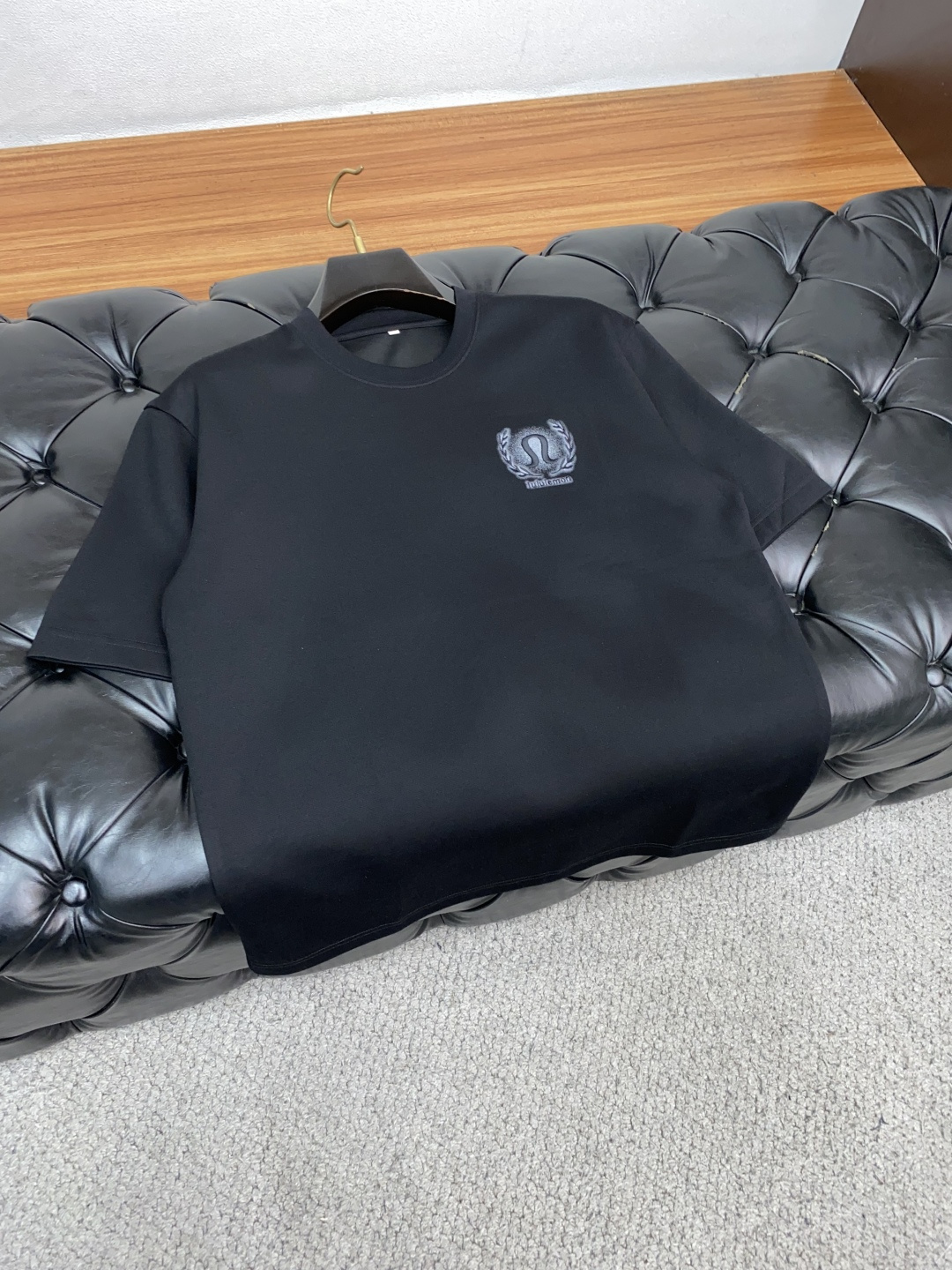 LULU 25秋冬家族男士高端简约圆领加厚空气棉短袖 卫衣，香港洋行渠道货，纯正血统品质，25年秋冬 新