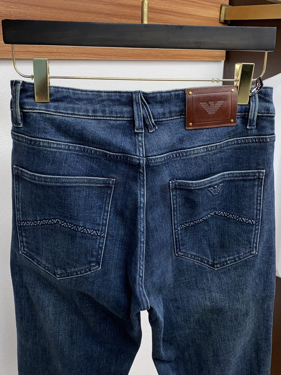 阿玛尼 2025SS秋冬 新品 原单男士修身牛仔休闲裤 纯血统品 G柜7000+ 每季必出的类型，无需质