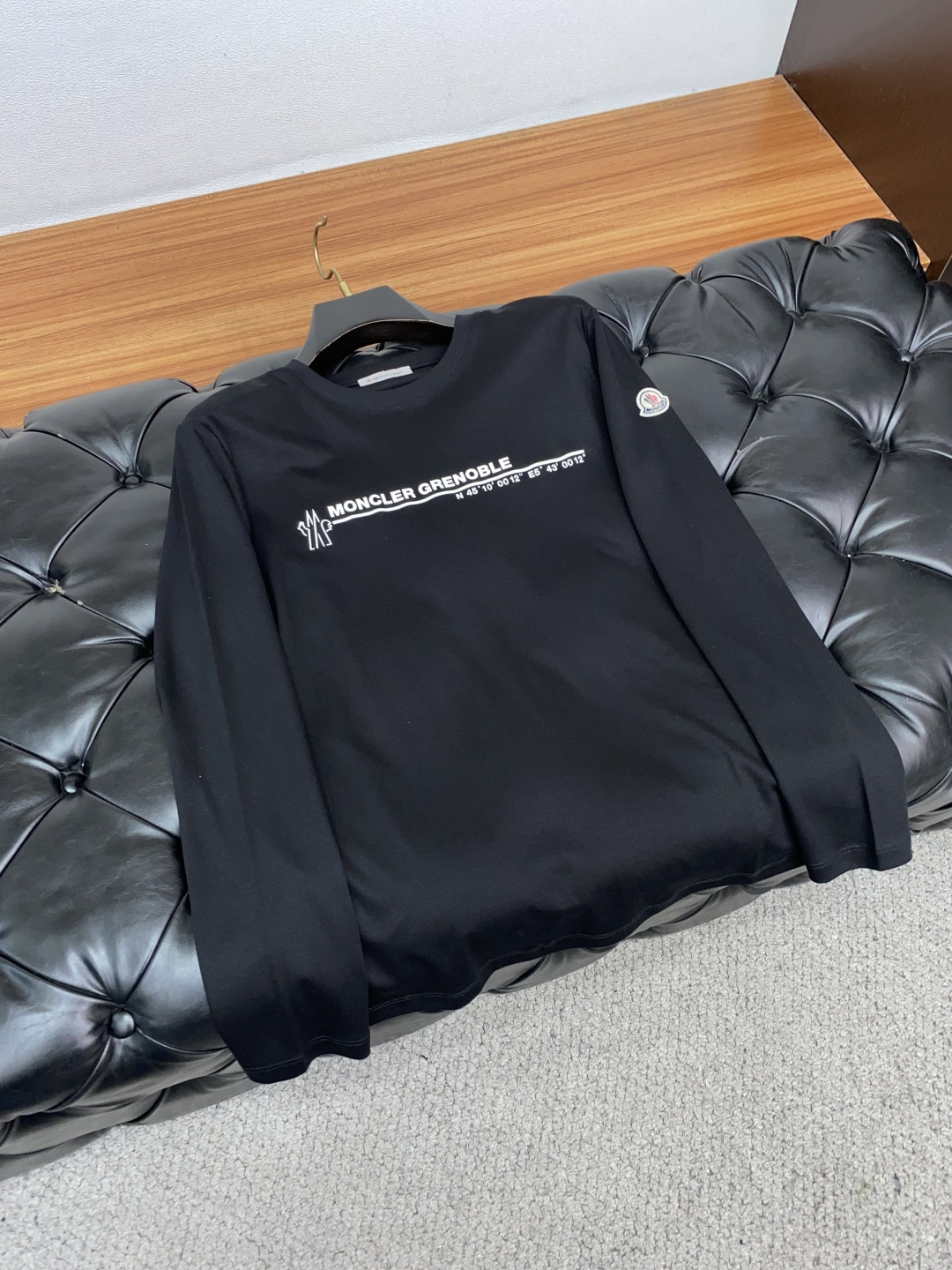 范思哲 25//ss秋冬 独家专供新款原单男士休闲长袖 高奢订制面料新疆长绒棉 绵柔笔挺舒适 高版本 时