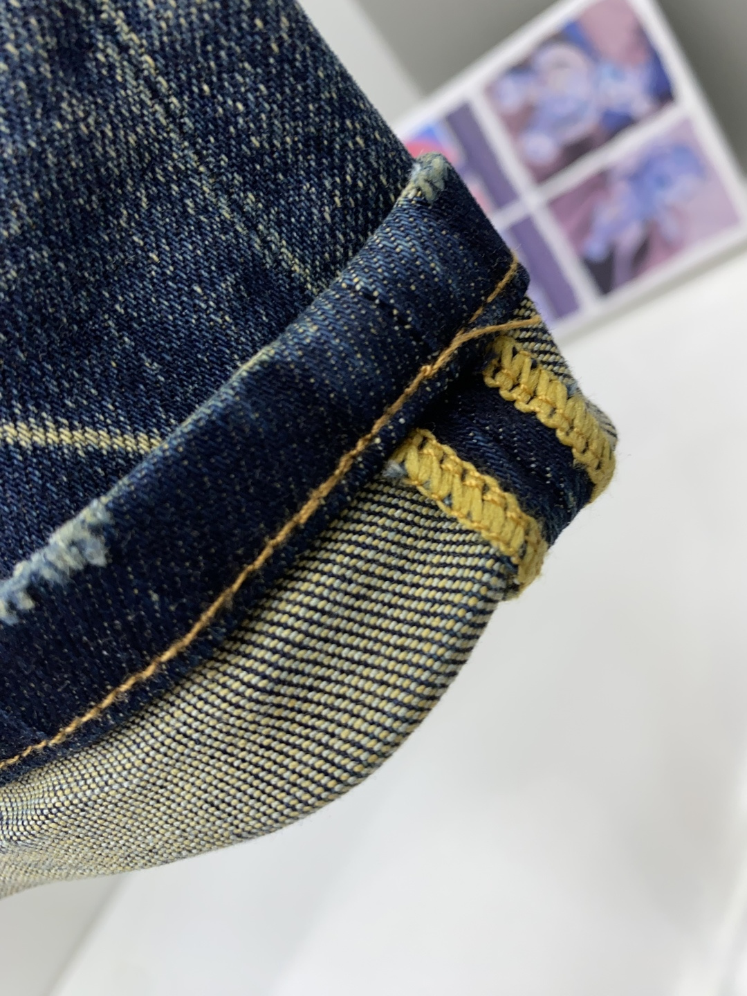 1v路易威登 25s秋冬新款 男士小直筒原单 牛仔裤 秋冬新款超柔软，弹力面料，复杂的手工艺叠加，任何一