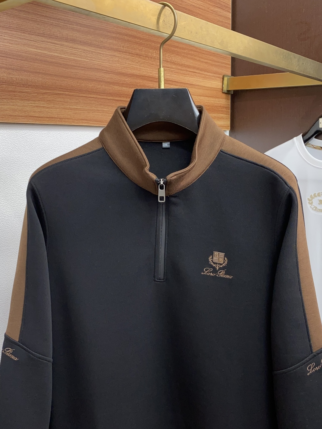 lP🆕 诺悠翩雅 25秋冬家族男士高端立领运动长袖卫衣，香港洋行渠道货，纯正血统品质，25年秋冬 新款，