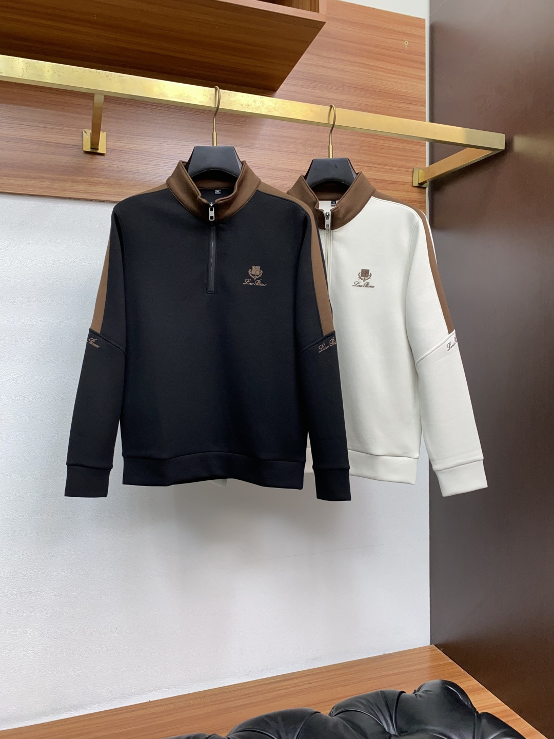 lP🆕 诺悠翩雅 25秋冬家族男士高端立领运动长袖卫衣，香港洋行渠道货，纯正血统品质，25年秋冬 新款，