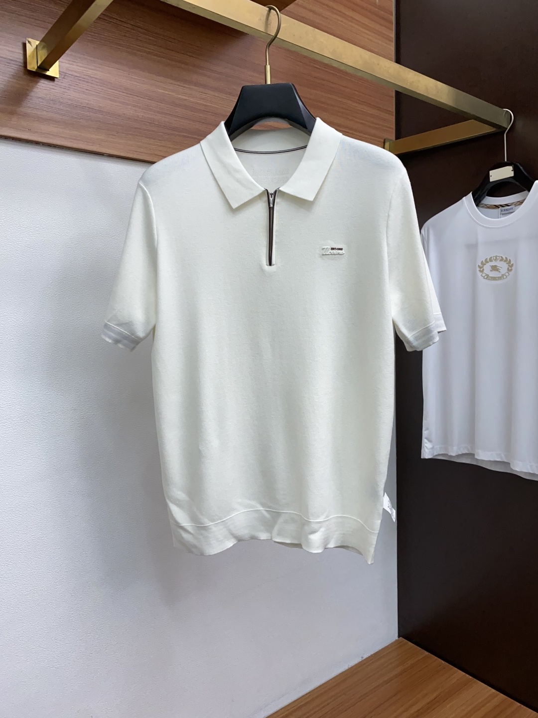 杰尼亚 男士高端简约翻领加厚针织毛衣短袖 ,香港洋行渠道货,纯正血统品质,25年秋冬 新款,经典王牌系列