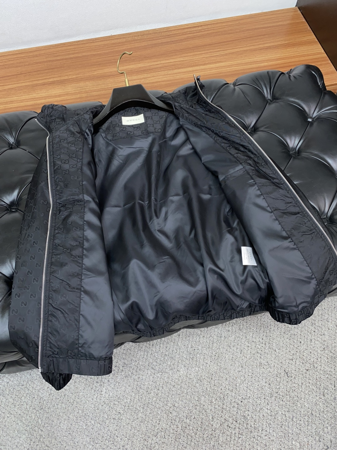 古奇 2025年秋冬新款 官网 高端原厂代工出品，官方经典王牌单品！最新夹克外套 多明星穿搭示范款！！新