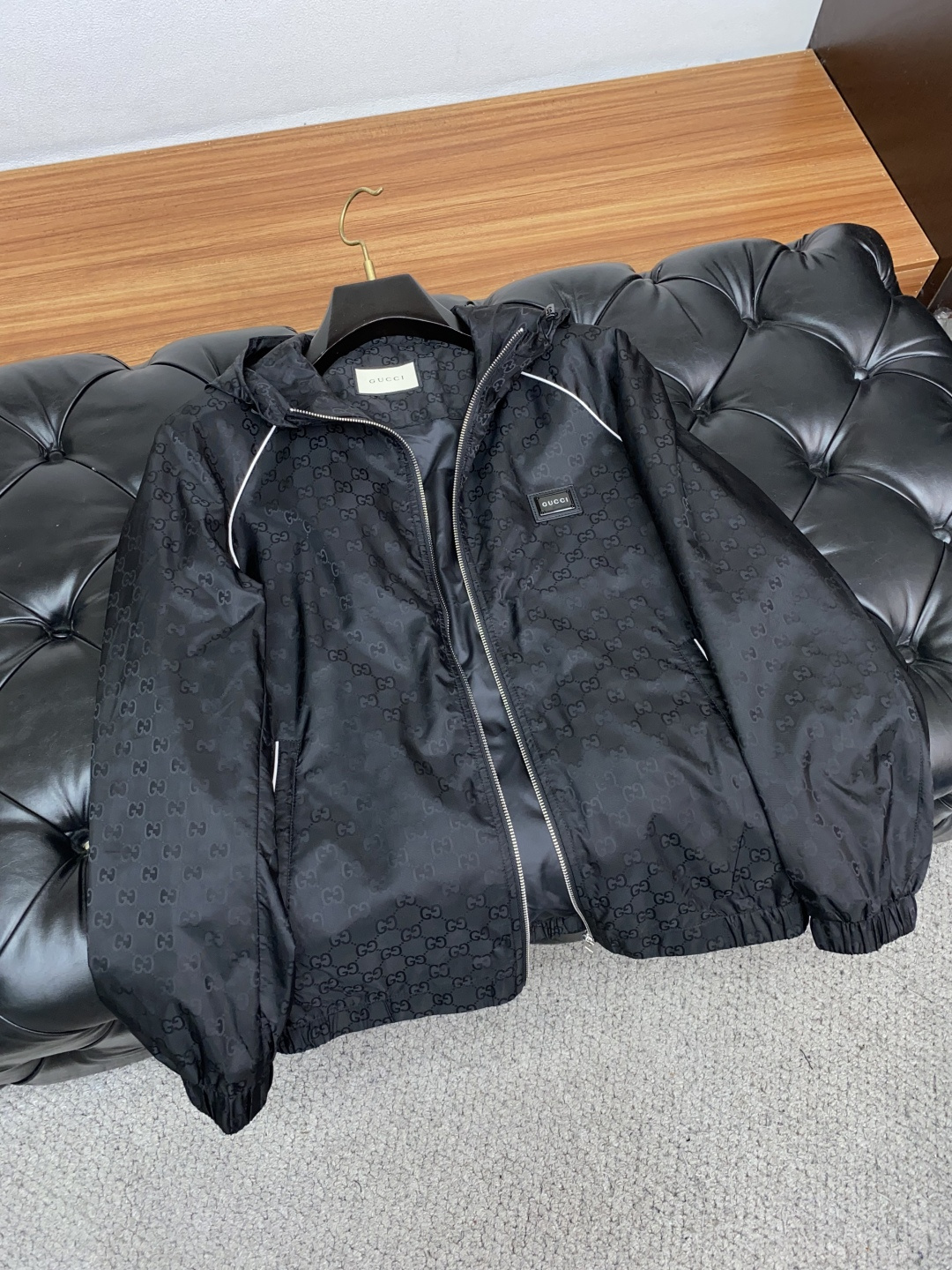 古奇 2025年秋冬新款 官网 高端原厂代工出品，官方经典王牌单品！最新夹克外套 多明星穿搭示范款！！新