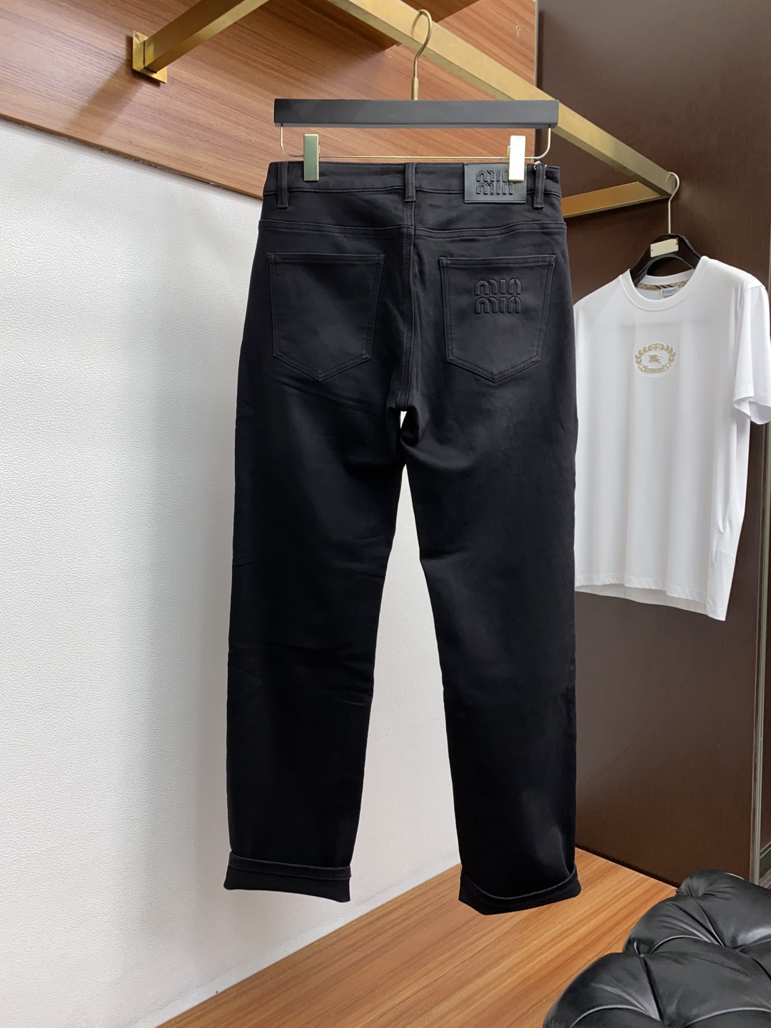 缪缪 2025SS秋冬 新品 原单男士修身牛仔休闲裤 纯血统品 G柜7000+ 每季必出的类型，无需质疑