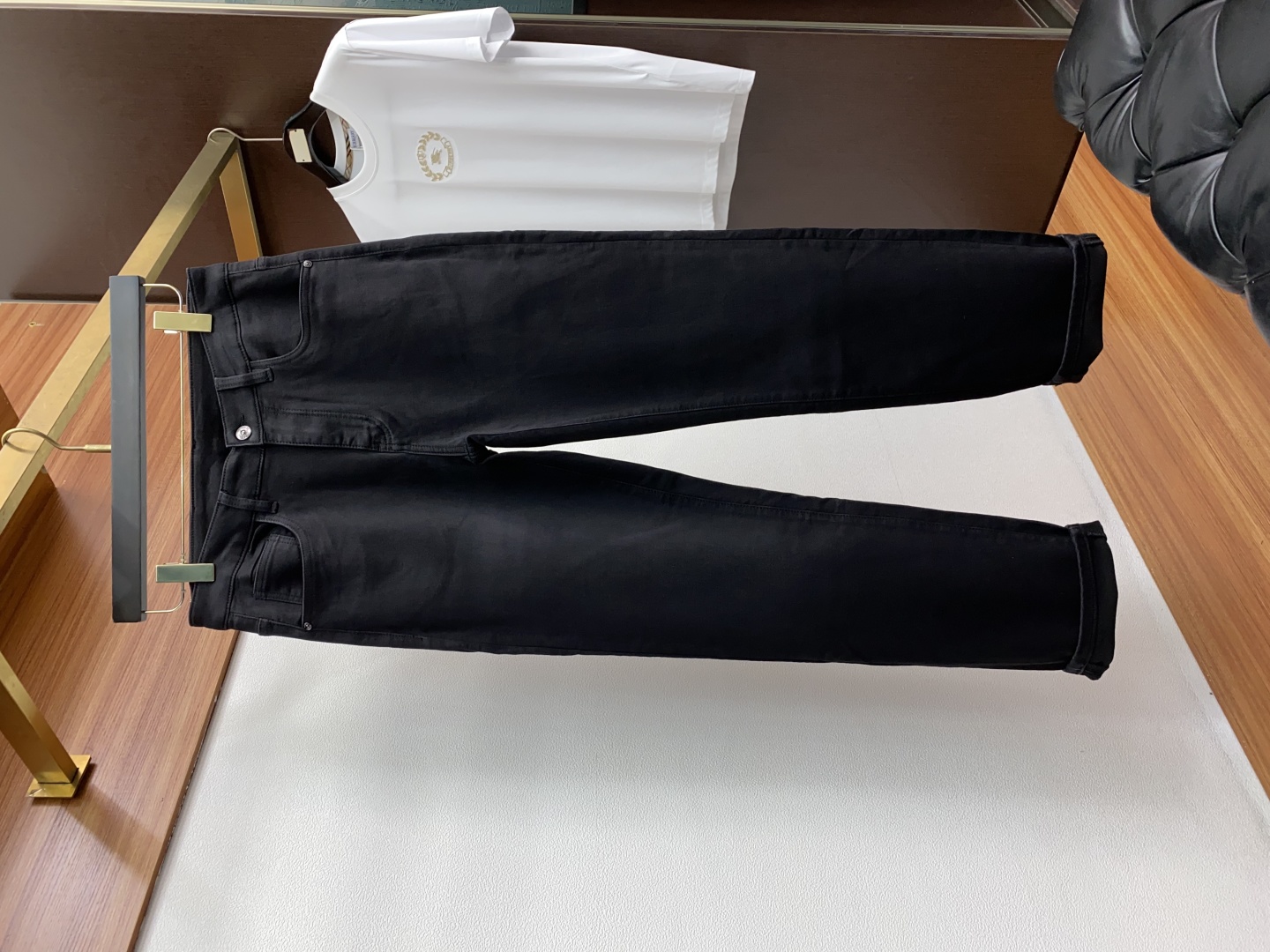 缪缪 2025SS秋冬 新品 原单男士修身牛仔休闲裤 纯血统品 G柜7000+ 每季必出的类型，无需质疑