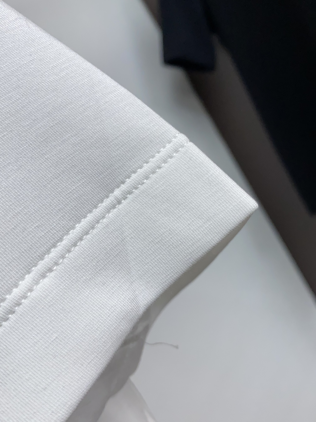 阿玛尼 25秋冬家族男士高端简约圆领加厚空气棉短袖 卫衣，香港洋行渠道货，纯正血统品质，25年秋冬 新款