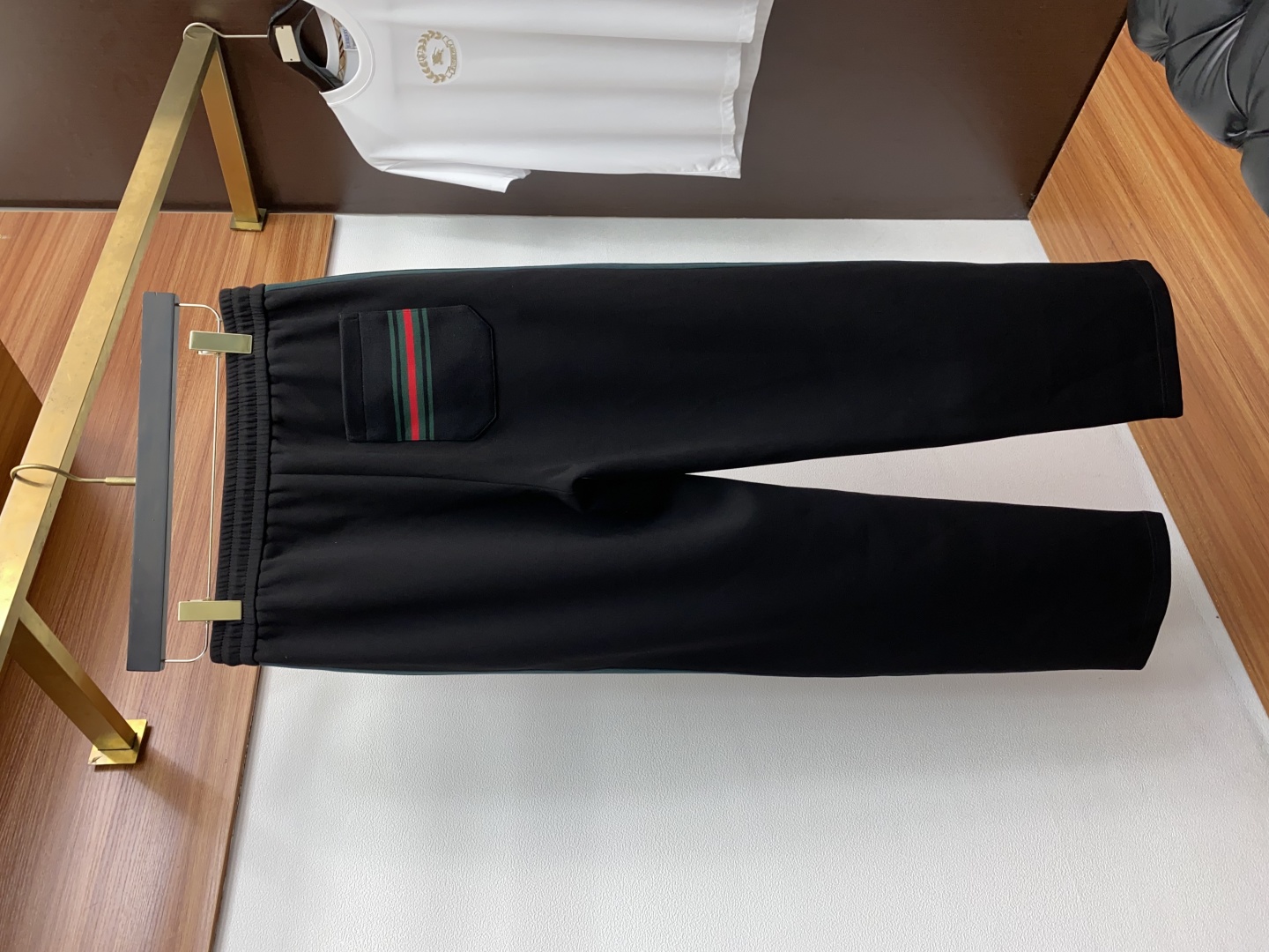 古奇 2025SS早秋 新品 原单男士休闲裤 每季必出的类型，无需质疑的热卖王牌单品，符合四季最佳的搭配