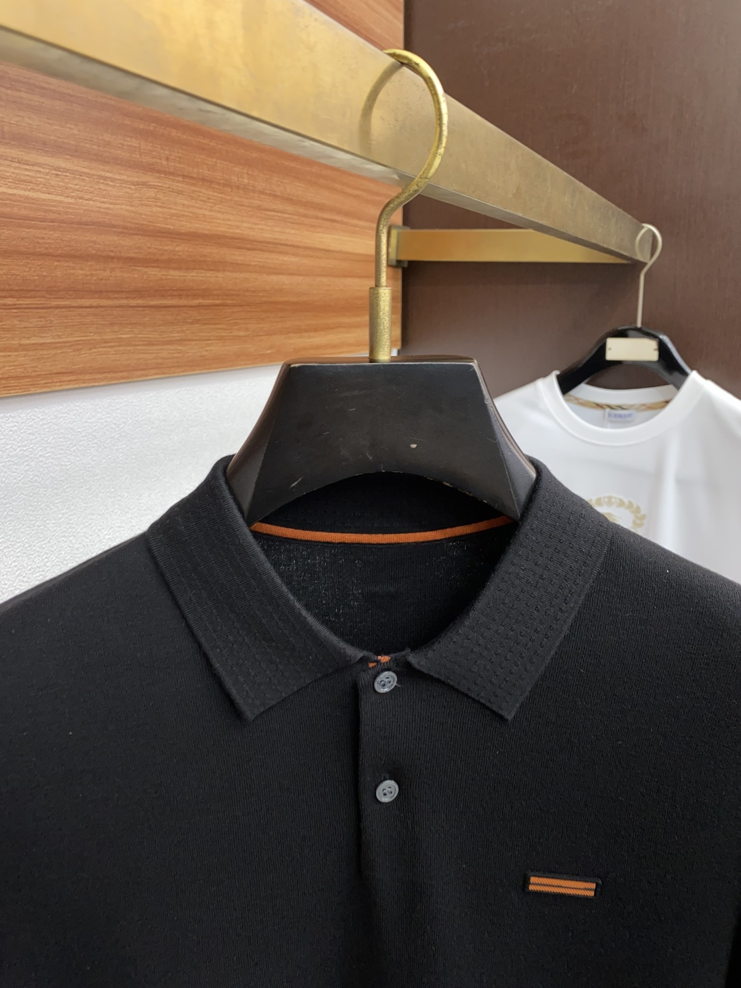 杰尼亚 男士高端简约翻领加厚针织毛衣短袖 ，香港洋行渠道货，纯正血统品质，25年秋冬 新款，经典王牌系列