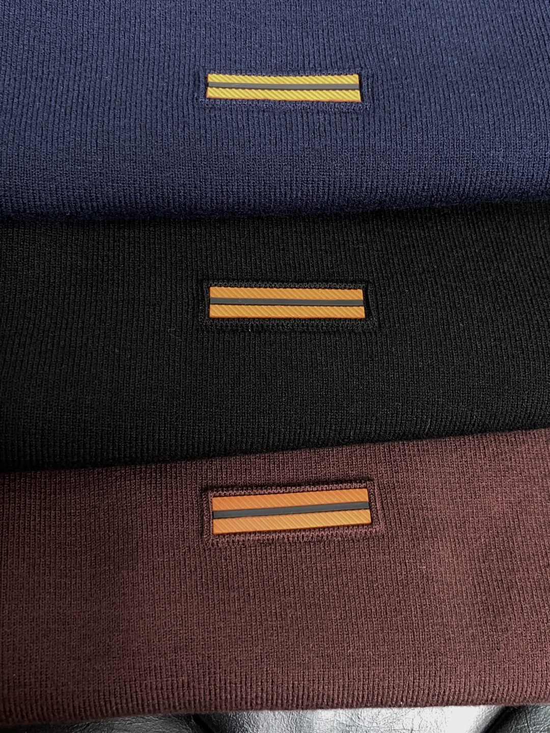 杰尼亚 男士高端简约翻领加厚针织毛衣短袖 ，香港洋行渠道货，纯正血统品质，25年秋冬 新款，经典王牌系列