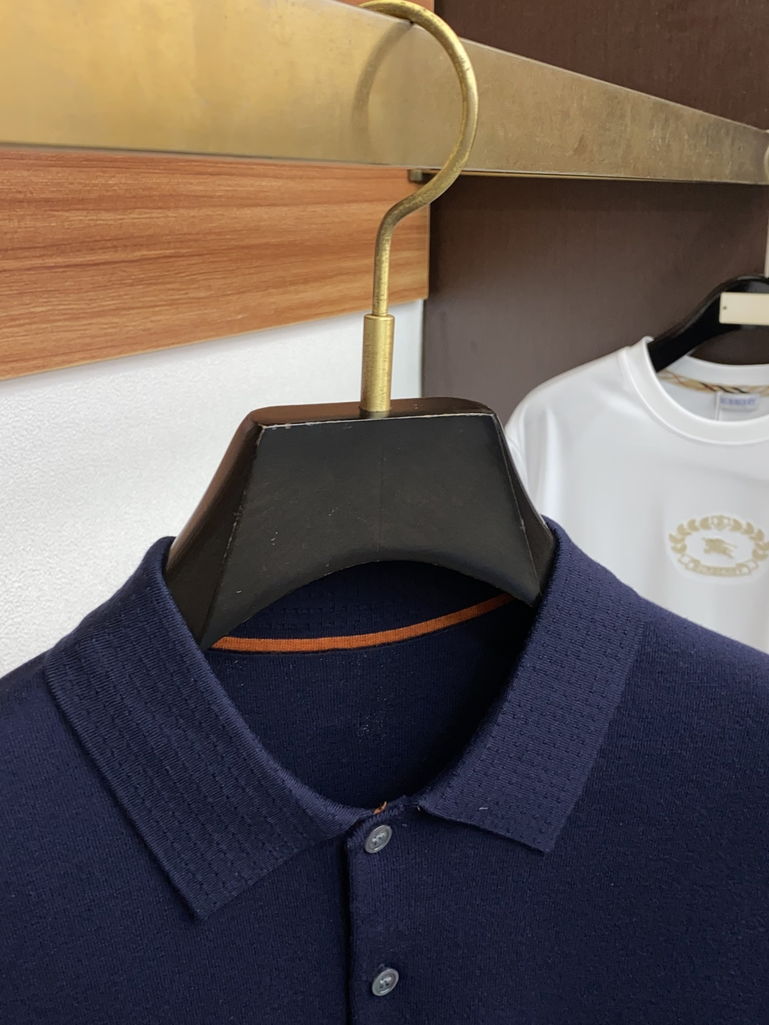 杰尼亚 男士高端简约翻领加厚针织毛衣短袖 ，香港洋行渠道货，纯正血统品质，25年秋冬 新款，经典王牌系列