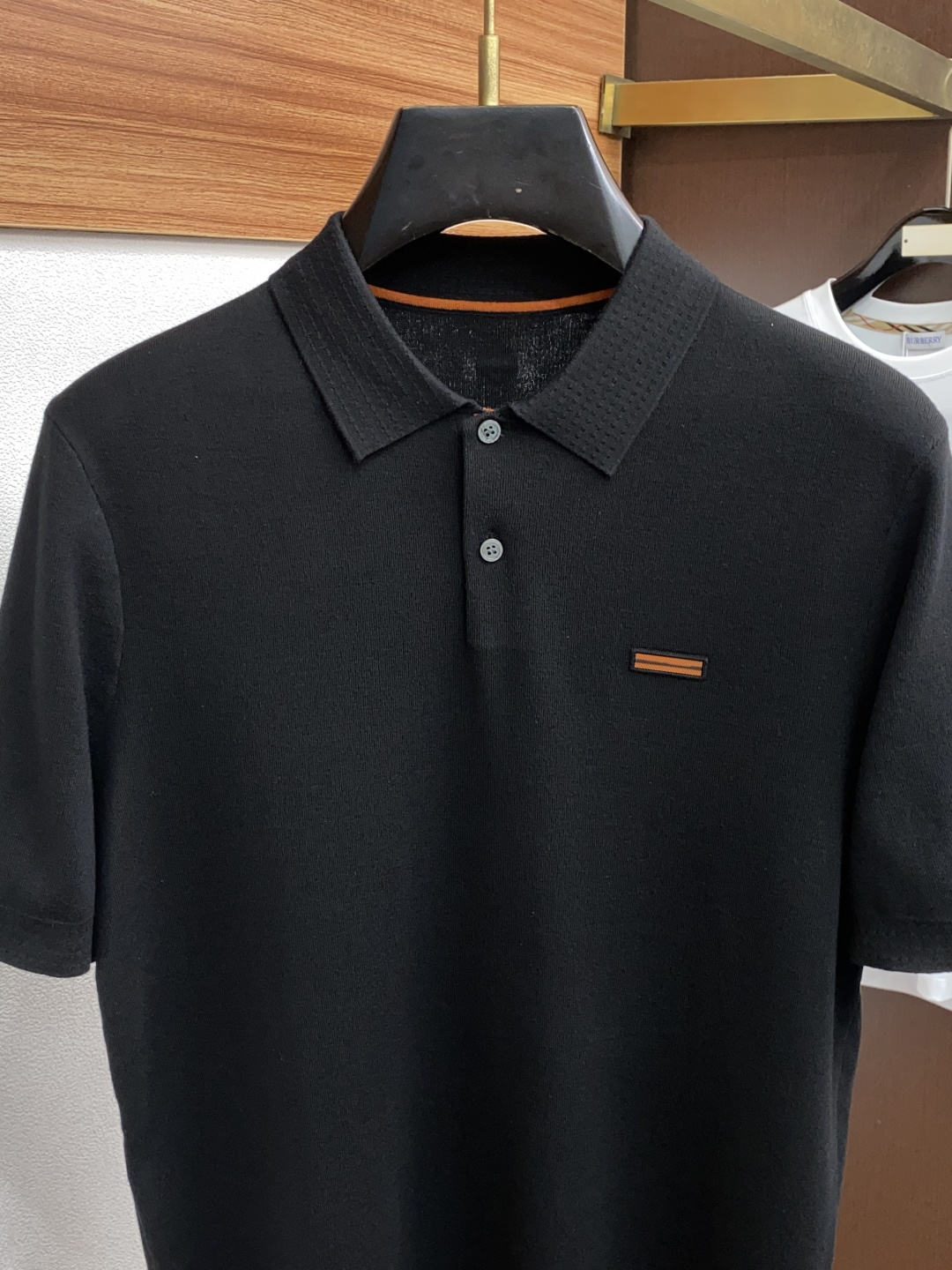 杰尼亚 男士高端简约翻领加厚针织毛衣短袖 ，香港洋行渠道货，纯正血统品质，25年秋冬 新款，经典王牌系列