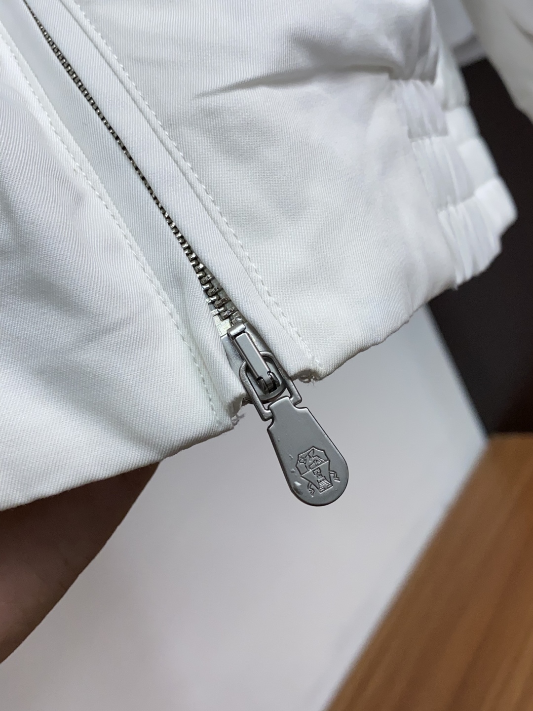 Brunello Cucinelli BC 意大利 老钱风 100%棉立领双扣拉链夹克外套，专柜最新款意
