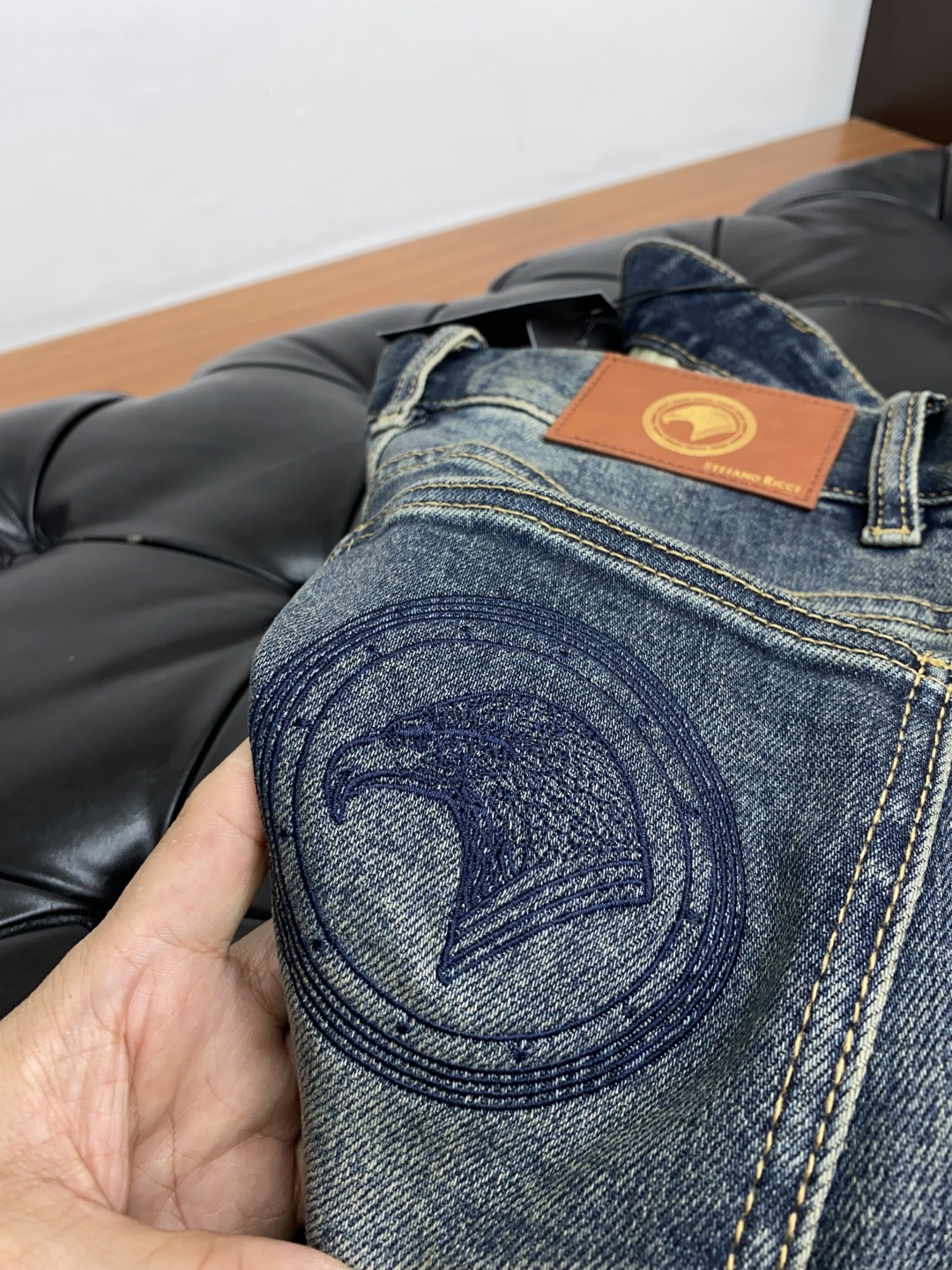 斯蒂芬 25男士牛仔裤原厂原布原洗水！进口原版水洗弹力面料，复杂的手工艺叠加，任何一个洗水环节多停留几秒