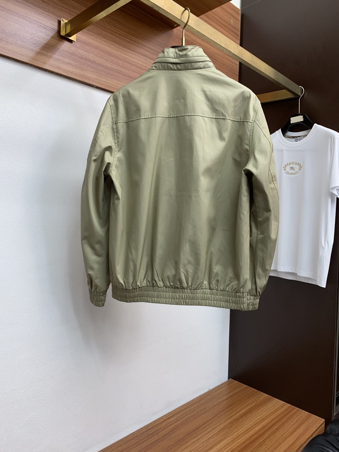 Brunello Cucinelli BC 意大利 老钱风 100%棉立领双扣拉链夹克外套,专柜最新款意