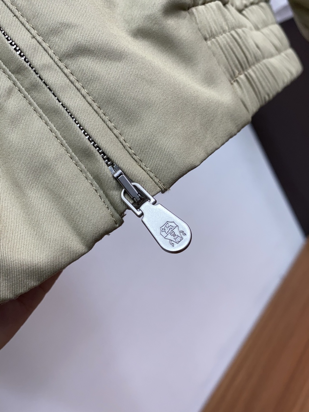 Brunello Cucinelli BC 意大利 老钱风 100%棉立领双扣拉链夹克外套,专柜最新款意