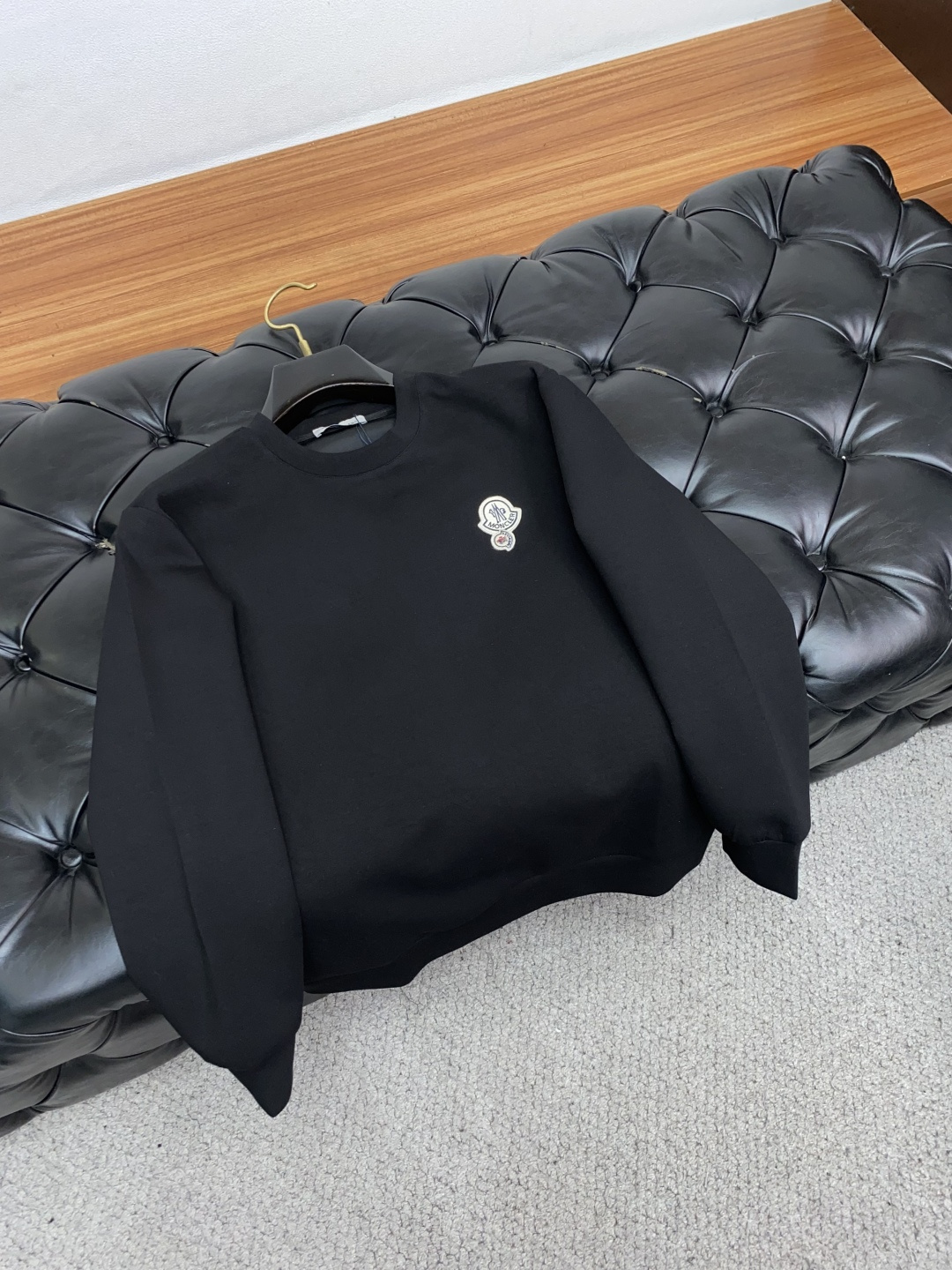 蒙口 2025秋冬新品，男士基础款圆领长袖T恤打底衫！贸易公司渠道稀出，同步GW发售，选用客供进口26S