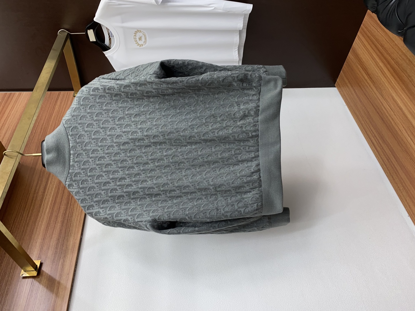 迪奥 秋冬新款拼接羽绒服 原版1:1订制五金配件全进口原版定制 欢迎专柜对比 绝对的高品质 采用顶级90