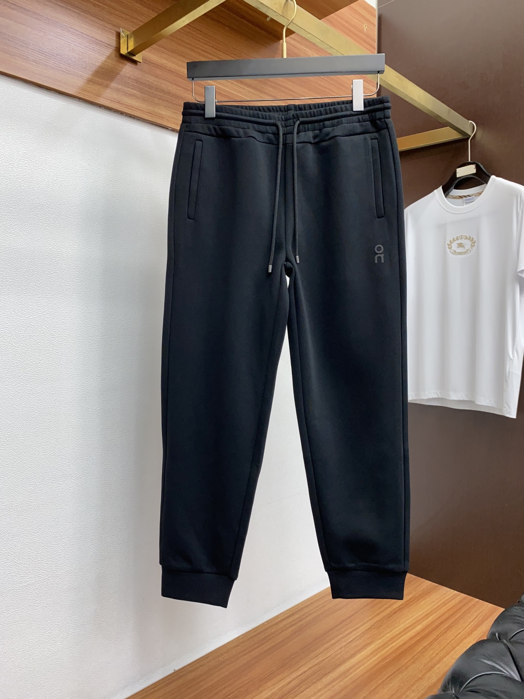 Loewe Men's Black Wool-Cashmere Blend Straight Leg Sweatpants 3 cmp i1757068297441 9590 0 1