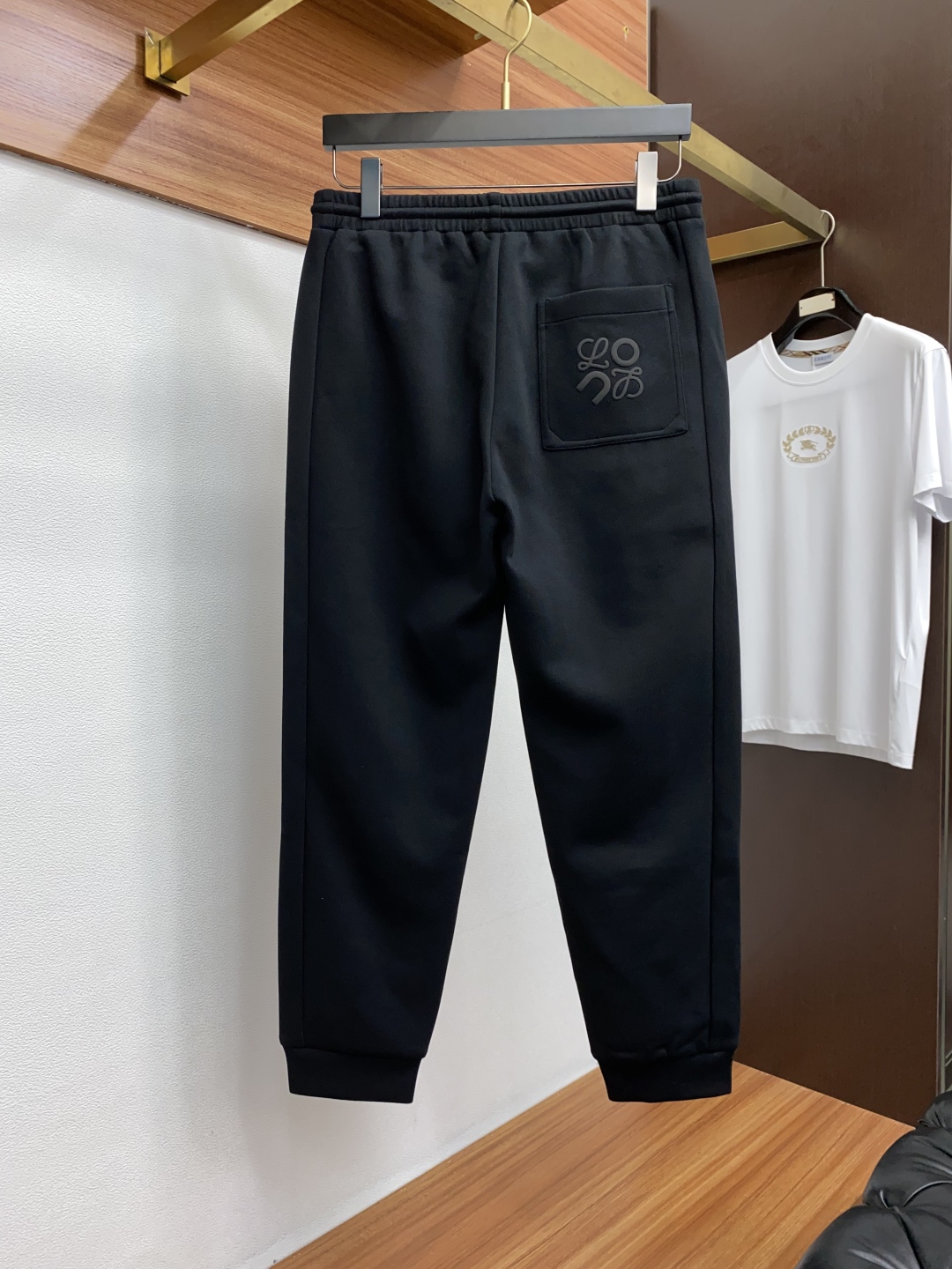 Loewe Men's Black Wool-Cashmere Blend Straight Leg Sweatpants 10 cmp i1757068301735 2339 0 4