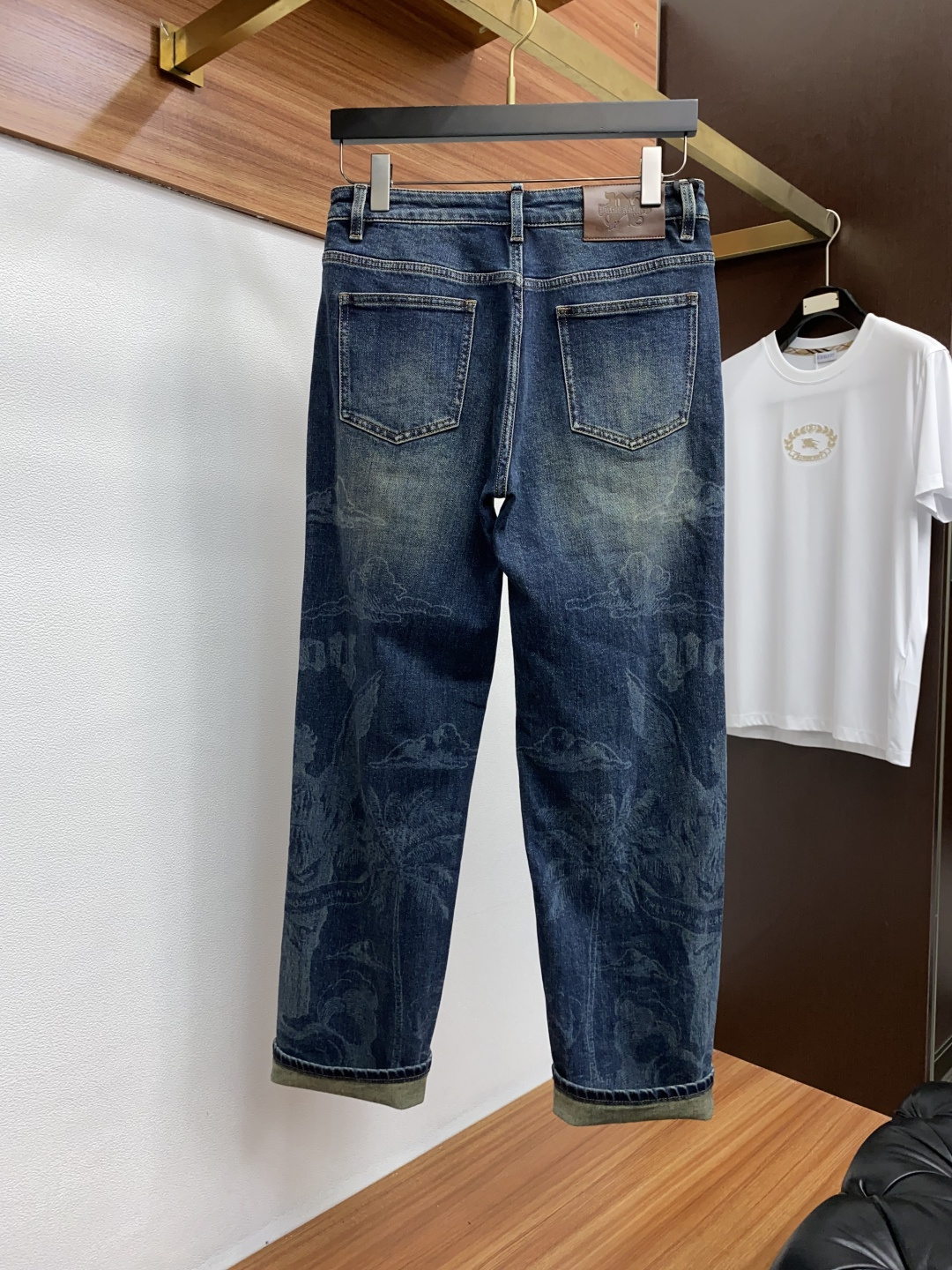 Designer Wool Blend Dark Wash Jeans - Slim Fit, Straight Leg, Sizes 29-38 11 cmp i1757069421082 4625 0 4