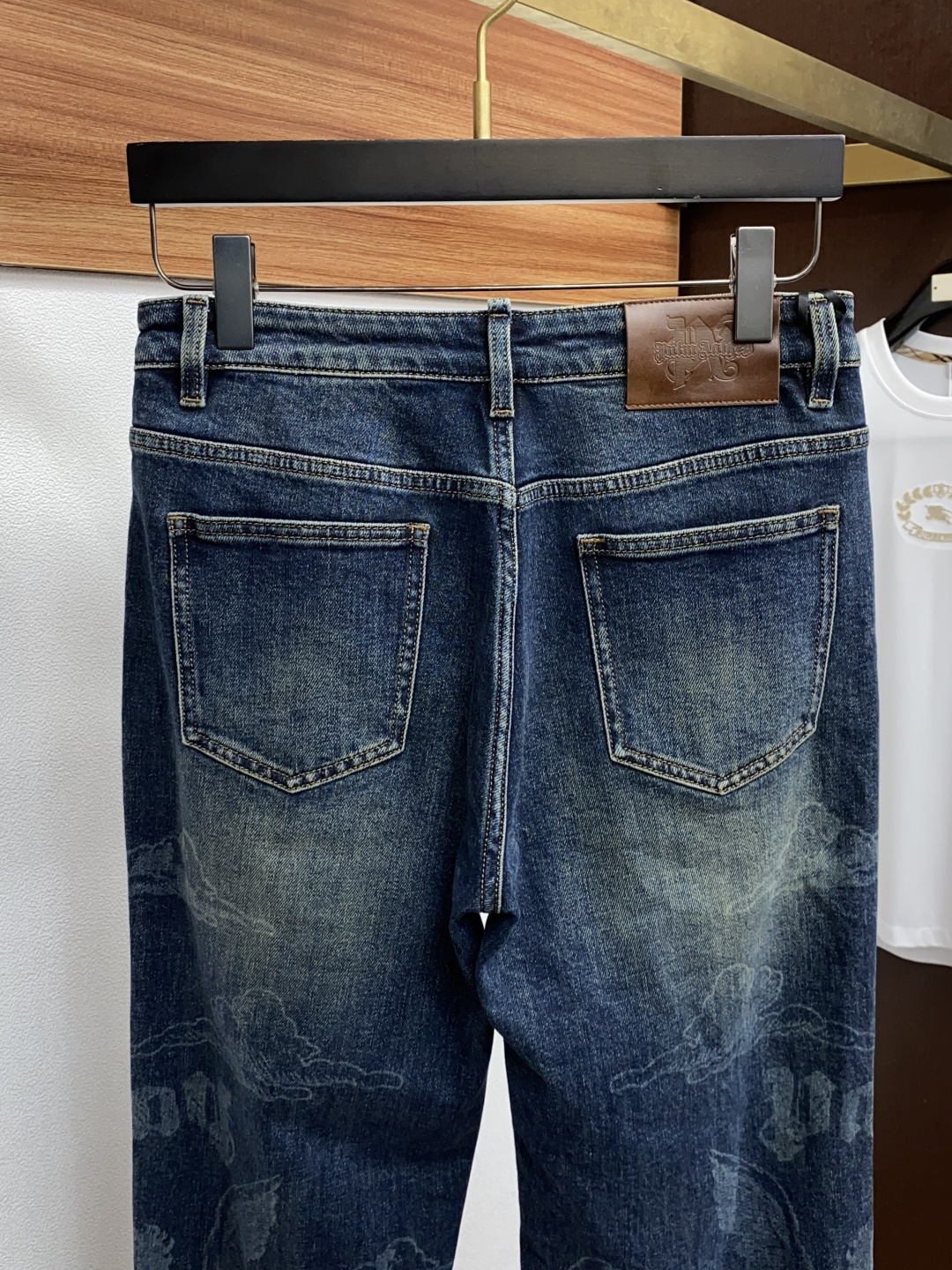 Designer Wool Blend Dark Wash Jeans - Slim Fit, Straight Leg, Sizes 29-38 10 cmp i1757069421122 3077 0 3