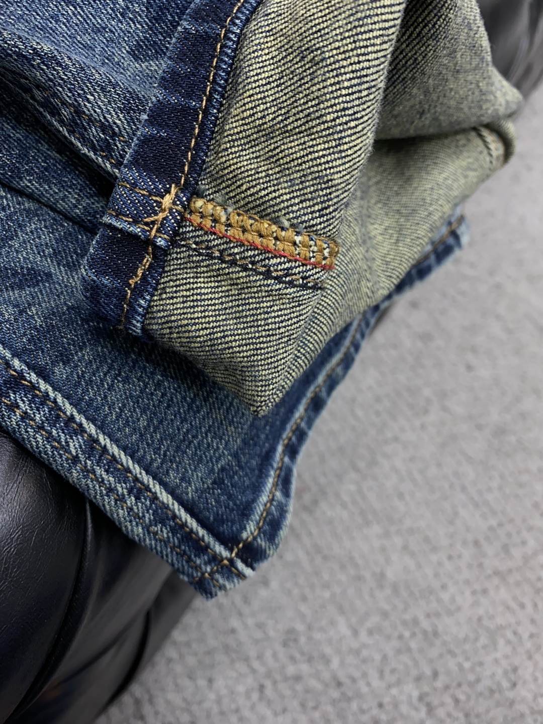 Designer Wool Blend Dark Wash Jeans - Slim Fit, Straight Leg, Sizes 29-38 9 cmp i1757069426030 3315 0 9