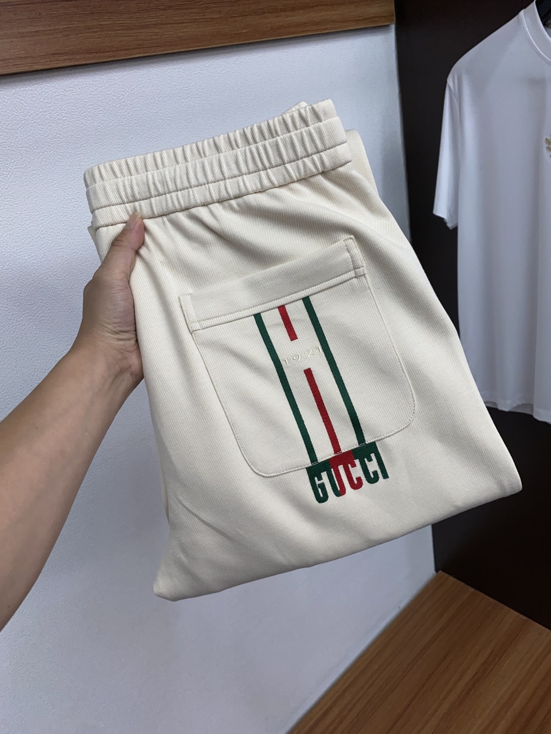 Gucci Pantalon de survêtement décontracté pour homme, collection Automne/Hiver 2025
