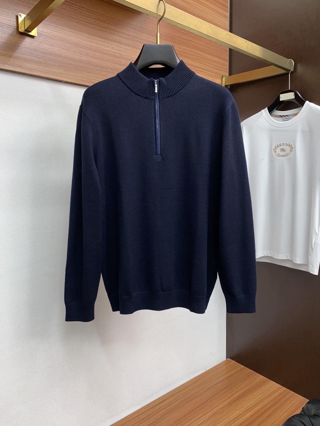 lP🆕 诺悠翩雅 家族男士高端简约立领针织长袖毛衣 香港洋行渠道货,纯正血统品质,25年秋冬 新款,经典