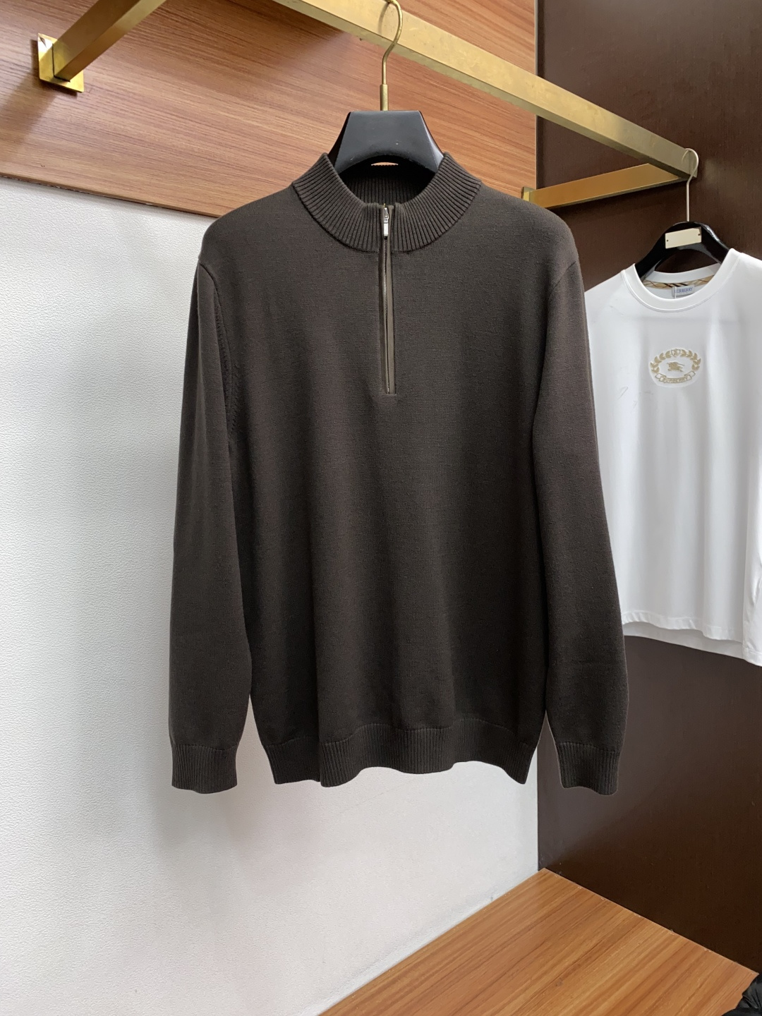 lP🆕 诺悠翩雅 家族男士高端简约立领针织长袖毛衣 香港洋行渠道货，纯正血统品质，25年秋冬 新款，经典