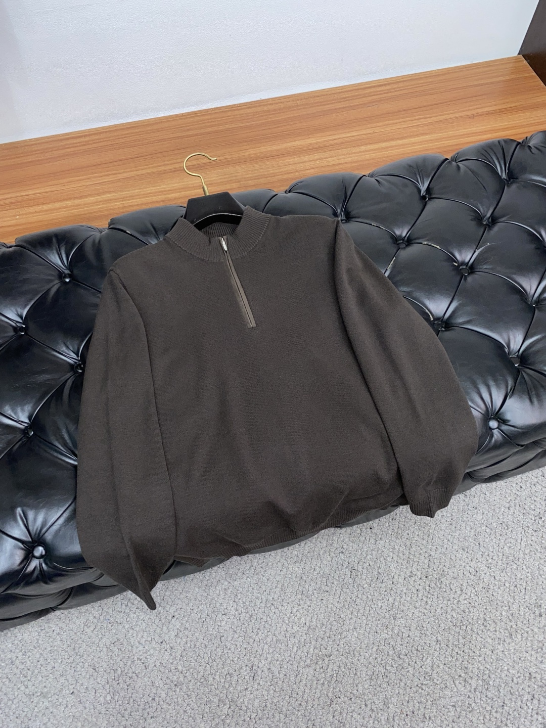 lP🆕 诺悠翩雅 家族男士高端简约立领针织长袖毛衣 香港洋行渠道货，纯正血统品质，25年秋冬 新款，经典