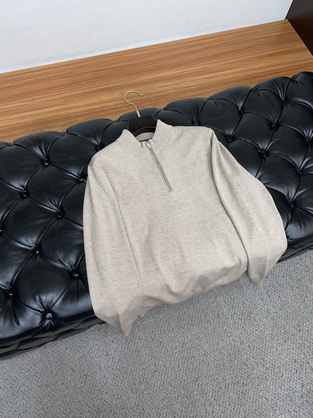 lP🆕 诺悠翩雅 家族男士高端简约立领针织长袖毛衣 香港洋行渠道货，纯正血统品质，25年秋冬 新款，经典