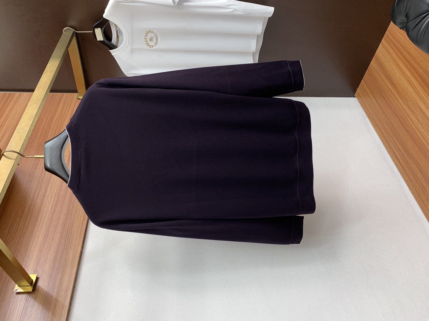 Bc 家族男士高端简约圆领针织毛衣长袖 ，香港洋行渠道货，纯正血统品质，25年秋冬 新款，经典王牌系列！