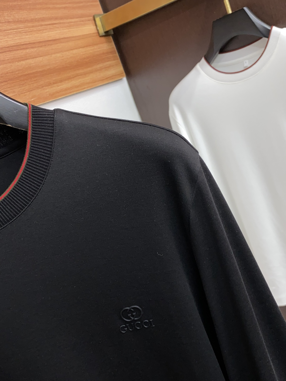 古奇 2025最新爆款早秋长袖打底出货 欧美热销单品！精选意大利🇮🇹进口双面羊绒棉面料舒适柔软搭配最新的