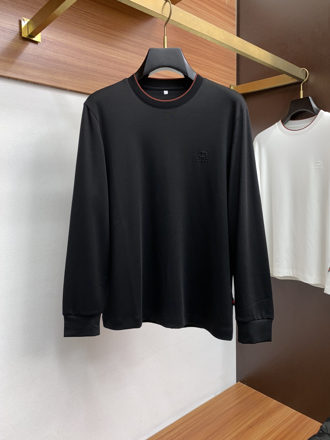 古奇 2025最新爆款早秋长袖打底出货 欧美热销单品！精选意大利🇮🇹进口双面羊绒棉面料舒适柔软搭配最新的