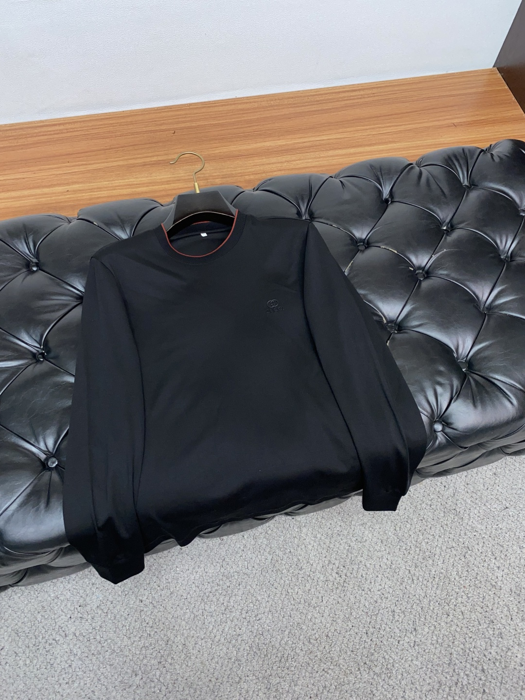 古奇 2025最新爆款早秋长袖打底出货 欧美热销单品！精选意大利🇮🇹进口双面羊绒棉面料舒适柔软搭配最新的