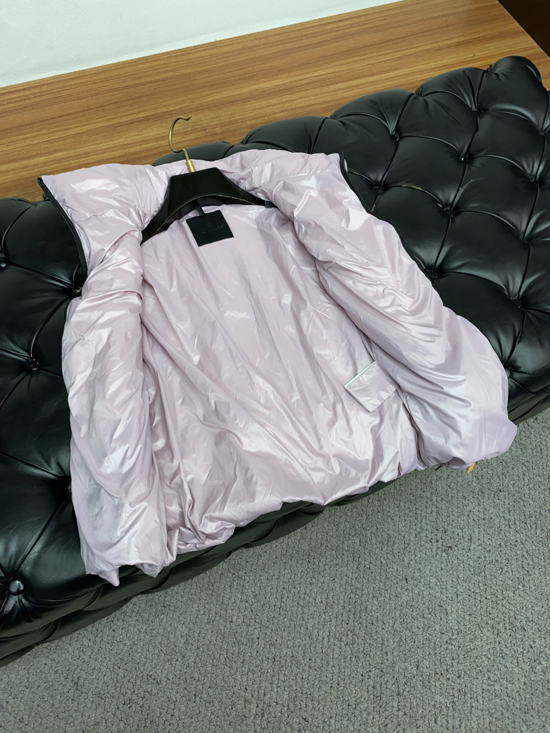 女款 蒙口 秋冬新款拼接羽绒马甲 原版1:1订制五金配件全进口原版定制 欢迎专柜对比 绝对的高品质 采用