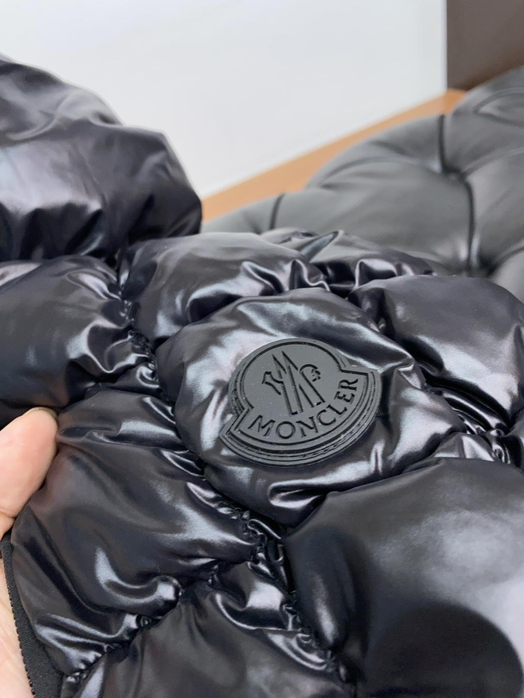 女款 蒙口 秋冬新款拼接羽绒马甲 原版1:1订制五金配件全进口原版定制 欢迎专柜对比 绝对的高品质 采用