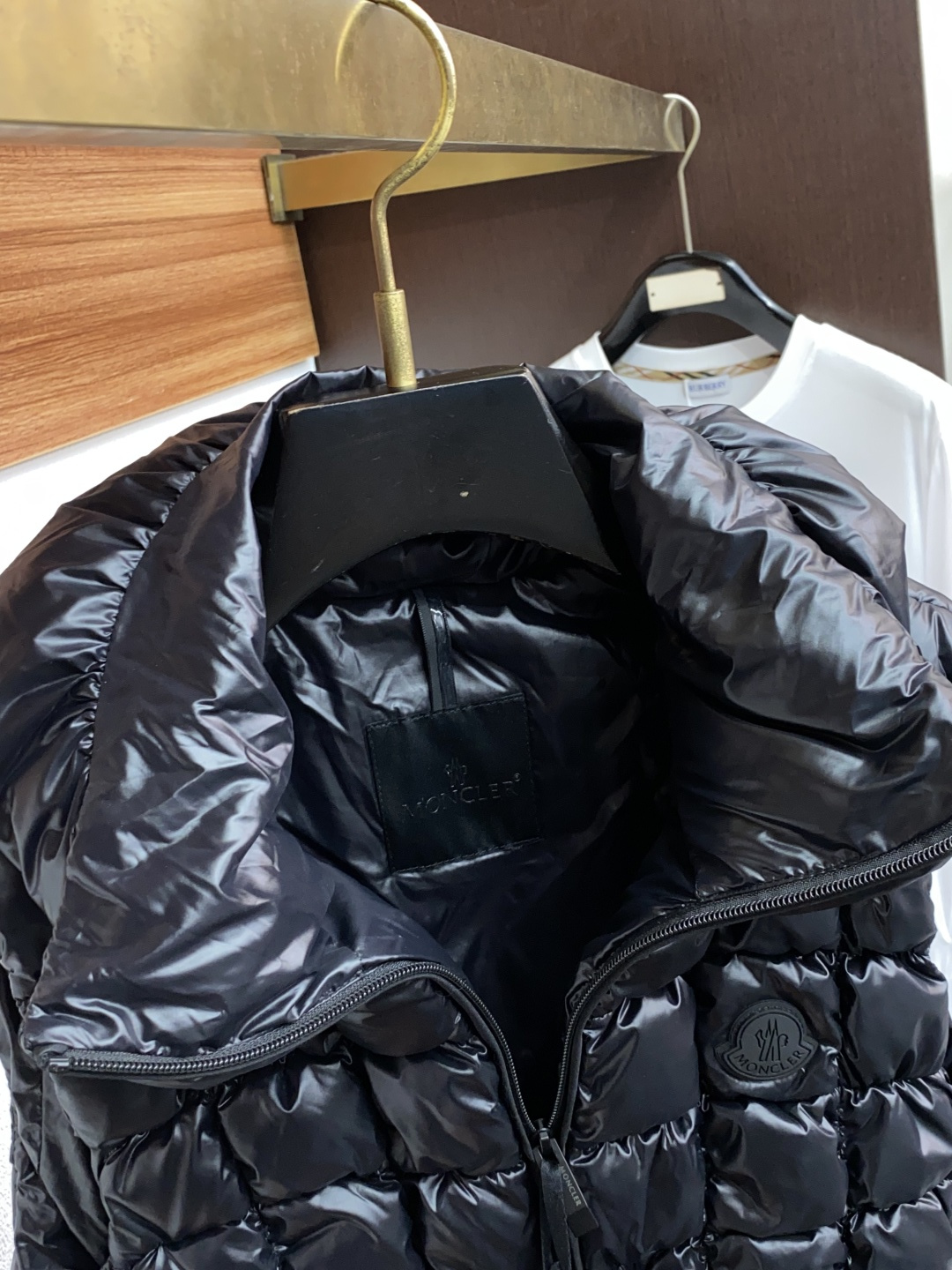 女款 蒙口 秋冬新款拼接羽绒马甲 原版1:1订制五金配件全进口原版定制 欢迎专柜对比 绝对的高品质 采用