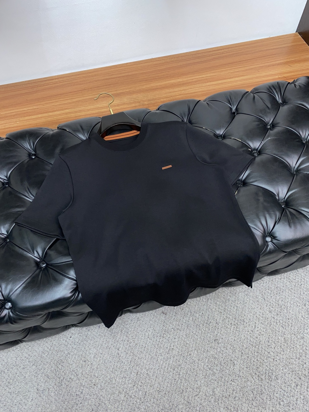 Zegna Men's Black Soft Cotton Blend Short Sleeve T-Shirt 8 cmp i1757595487355 4380 0 7