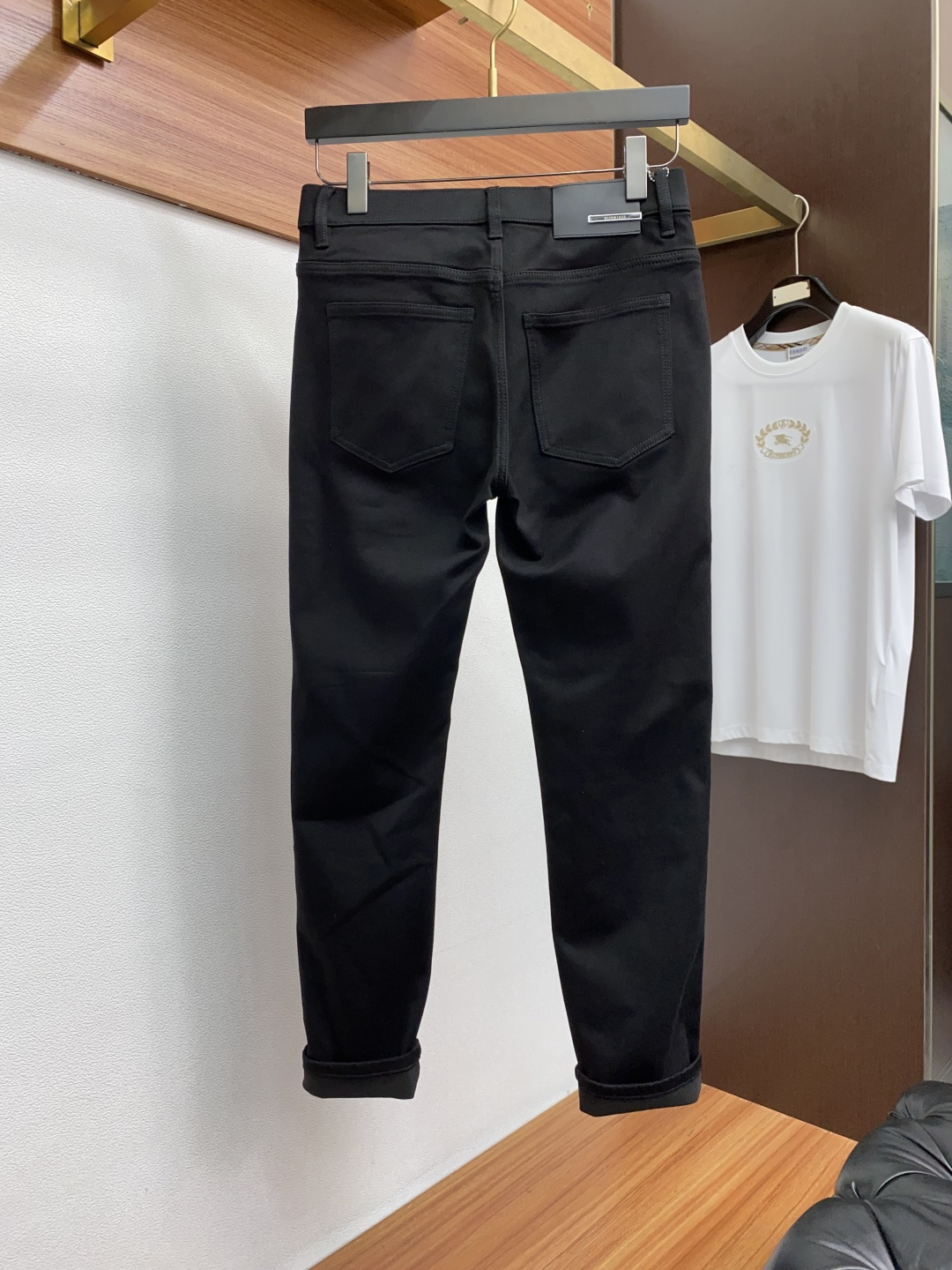 巴宝莉 2025SS秋冬 新品 原单男士羊毛牛仔裤纯血统品 每季必出的类型，松紧腰围上身极为舒适 无需质