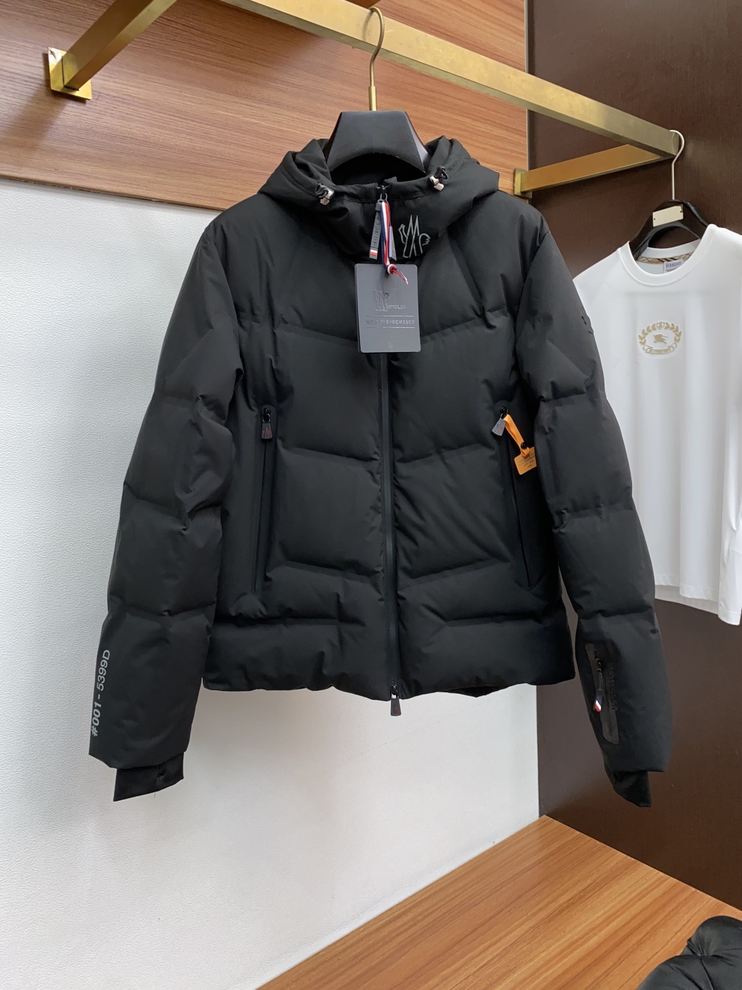 Moncler Men's Black Down Padded Winter Jacket | High-Quality & Comfortable